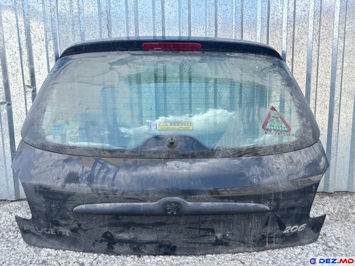 Крышка (дверь) багажника, Крышка (дверь) багажника, Peugeot 206 (1998-2006)