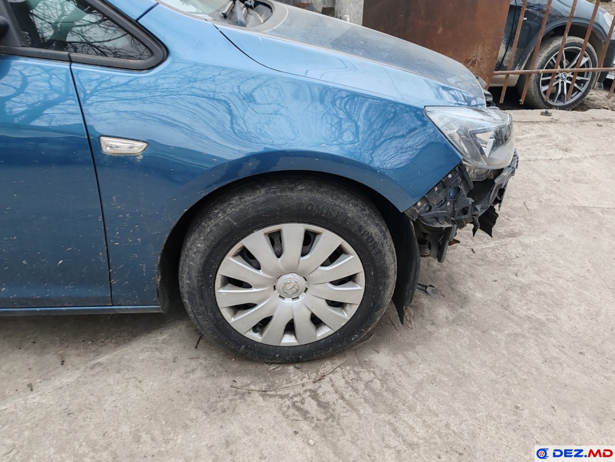Крыло переднee, Крыло переднee, Opel Astra J (2010-2014)