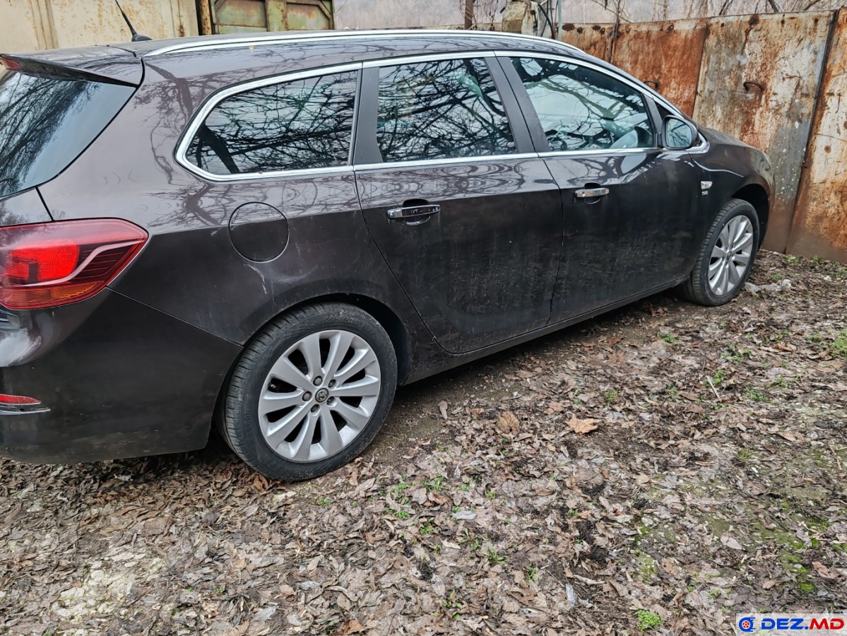 Выпускная система, Выхлопная система (штатная), Opel Astra J (2010-2014)