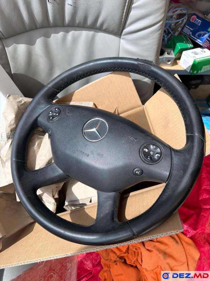 Салон, Рулевое колесо, Mercedes-Benz S-W221 (2006-2013)