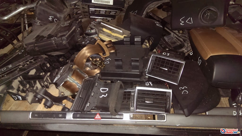 Салон, Воздухозаборники, AUDI A8 (2002-2010)