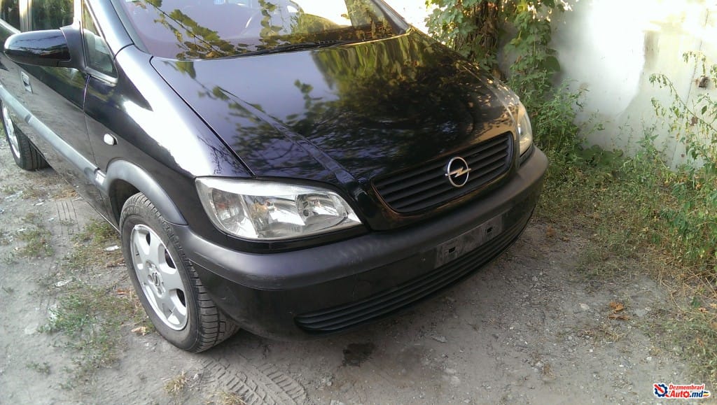Бампер передний, Усилитель бампера, Opel Zafira A (1999-2005)