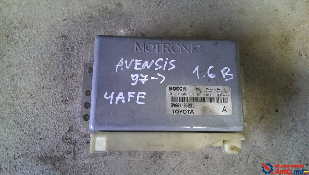 Электрика двигателя, Блоки управления, Toyota Avensis (1997-2002)