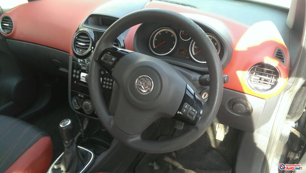 Салон, Рулевое колесо, Opel Corsa D (2007-2014)