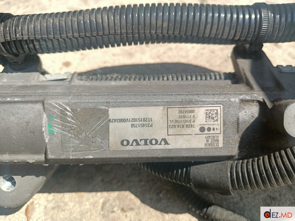 Рулевое управление, Рейка рулевая, Volvo