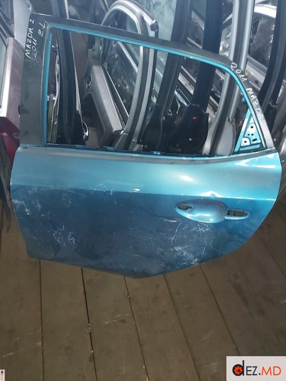 Дверь левая, Дверь левая, Mazda 2 (2007-2014)