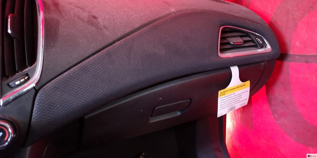 Салон, Бардачок, Chevrolet Cruze J400 (2015-2019)