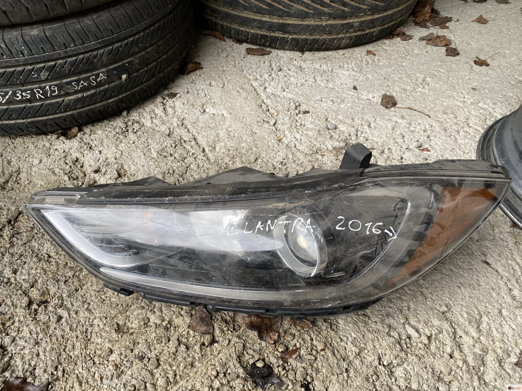Оптика и освещение, Фара, Hyundai Elantra (2017-2020)