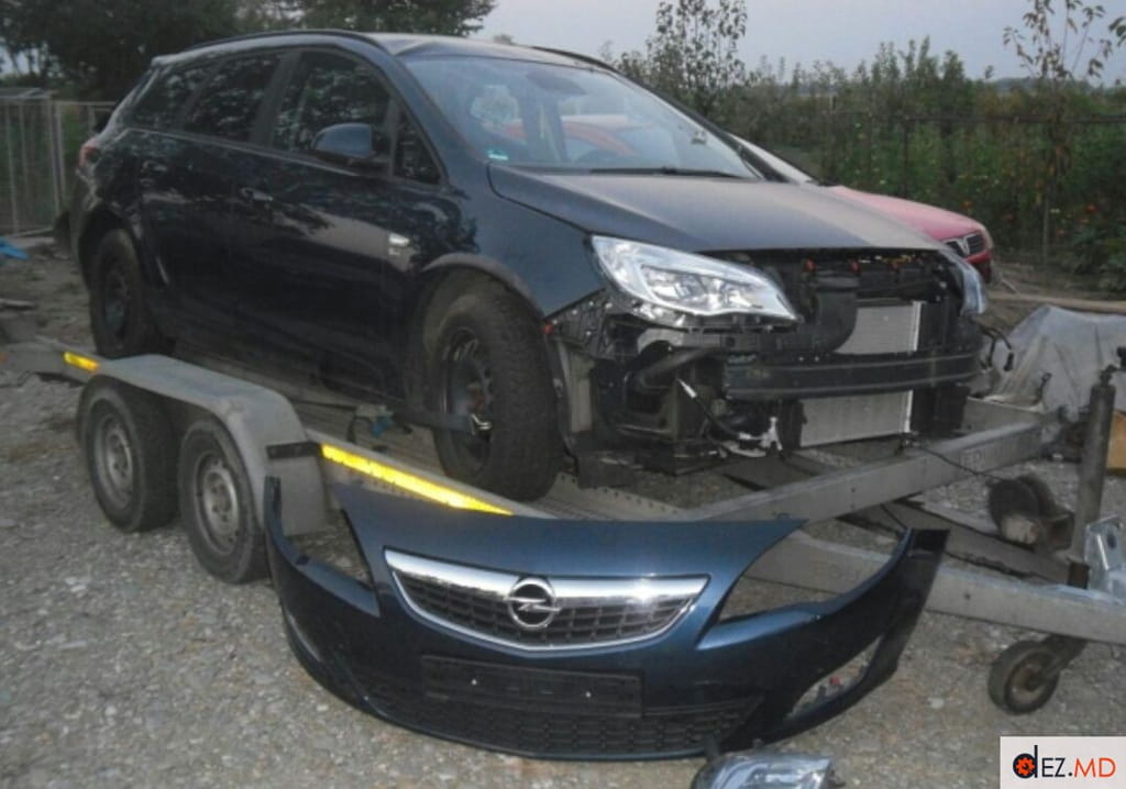 Бампер передний, Усилитель бампера, Opel Astra J (2010-2014)