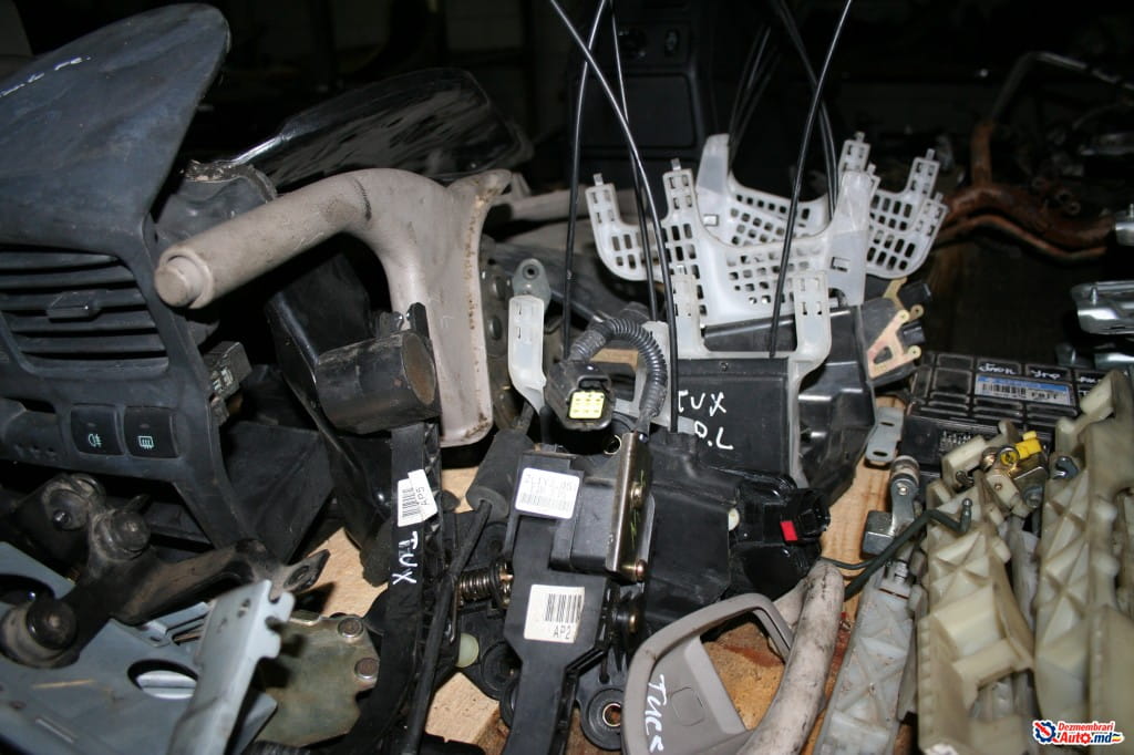 Дверь правая, Замок двери, Hyundai Tucson (2004-2009)