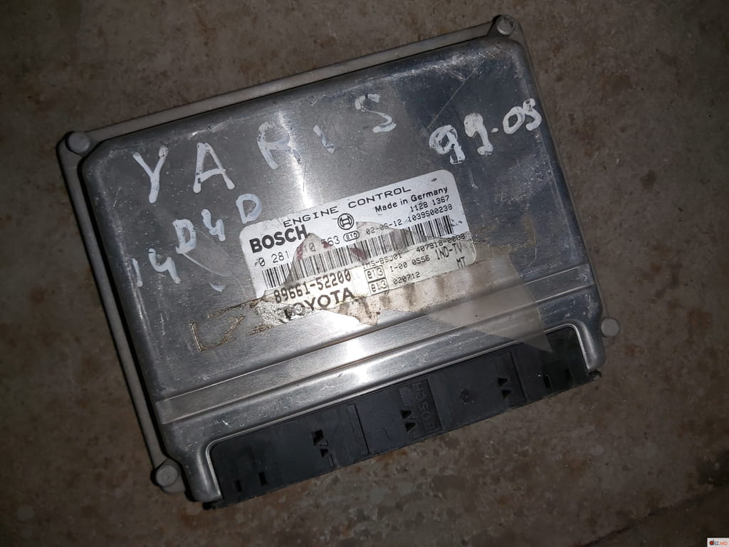 Электрика двигателя, Блоки управления, Toyota Yaris (2000-2005)