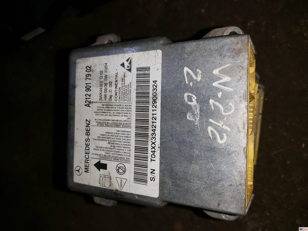 Система безопасности , Блок управления AIRBAG, Mercedes-Benz E-W212 (2009-2016)