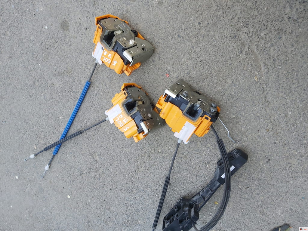 Дверь правая, Замок двери, Fiat 500L (2012-2018)