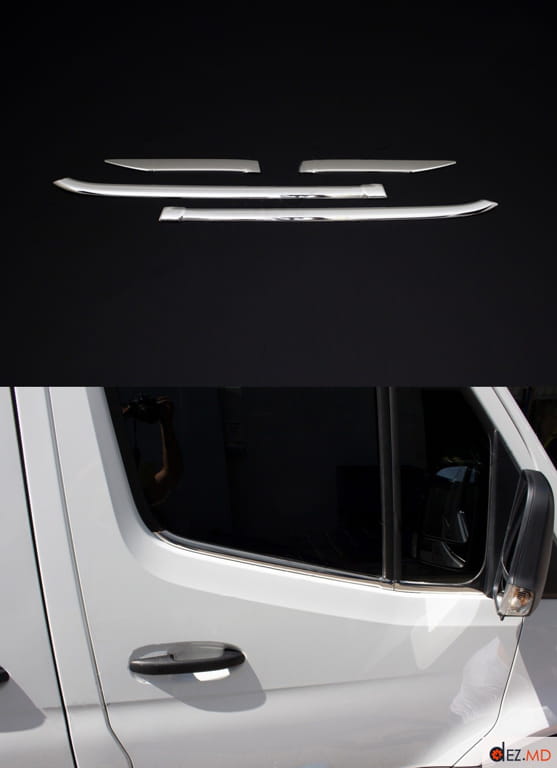 Sprinter W907 бампер передний,задний , зеркало , хром, накладка хром , дверные ручки , гриль